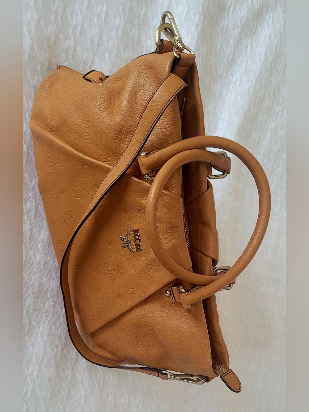 MCM MONOGRAM HANDBAG - Picture 13 of 15